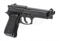 HFC M9 Federdruck Softairpistole 6mm BB's schwarz mit 0,5Joule