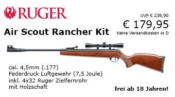 Umarex Ruger Air Scout Rancher Kit €179,95 Versandkostenfrei innerhalb D!