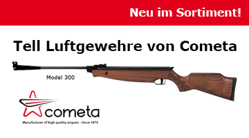 Demnächst hier erhältlich! Tell Luftgewehre von Cometa aus Spanien - hochwertige Luftgewehre zum günstigen Preis!