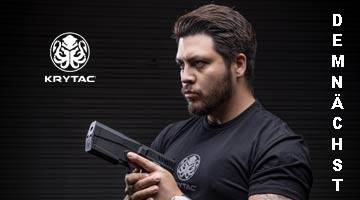 Demnächst bei uns erhältlich - Krytac SILENCERCO MAXIM 9 GBB Airsoft Pistole!
