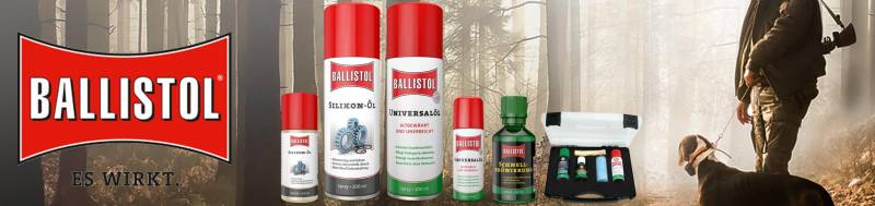 Ballistol Pflegemittel für Airsoftwaffen, Luftgewehre und Schreckschußwaffen! Wirkt seit 1904!