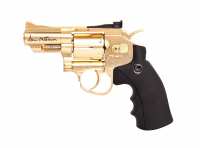 CO2-Revolver Dan Wesson 2,5" Gold Edition (4,5mm)