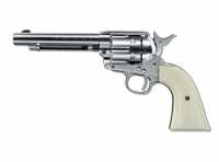 CO2 Revolver Colt SAA .45-5.5" nickel finish